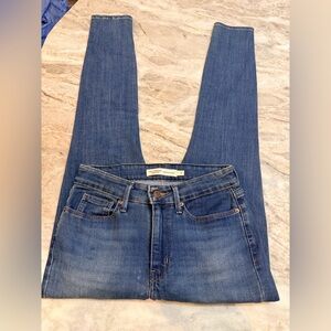 Levi Strauss Signature High Rise Skinny Jeans Women’s Size 4 Blue Stretch